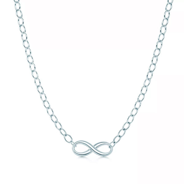 #87 Tiffany Infinity Necklace in Sterling Silver