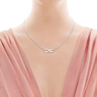 #87 Tiffany Infinity Necklace in Sterling Silver - Image 2