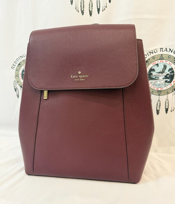 #14 Kate Spade Cherrywood Pebbled Leather Backpack