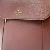 #14 Kate Spade Cherrywood Pebbled Leather Backpack - Image 5