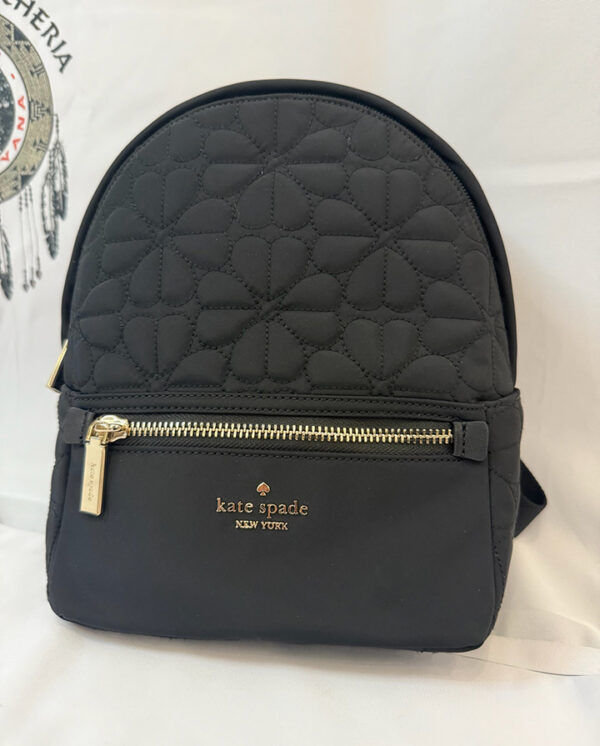 #10 Kate Spade Flower Quilted Backpack